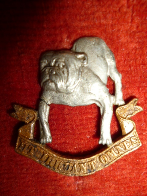 MC28 - 18th Mounted Rifles BM Collar Badge  